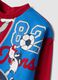 Red organic cotton Looney Tunes print tracksuit_2