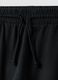 Black Regular Fit Cotton Blend Bermuda Shorts_5