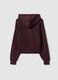 Violettes Sweatshirt aus elastischem Modal mit Rundhalsausschnitt_6