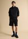 Full-zip nera con colletto in tessuto elasticizzato Easy Dry regular fit_1