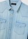 Sky Blue Pure Cotton Shirt Regular Fit_6