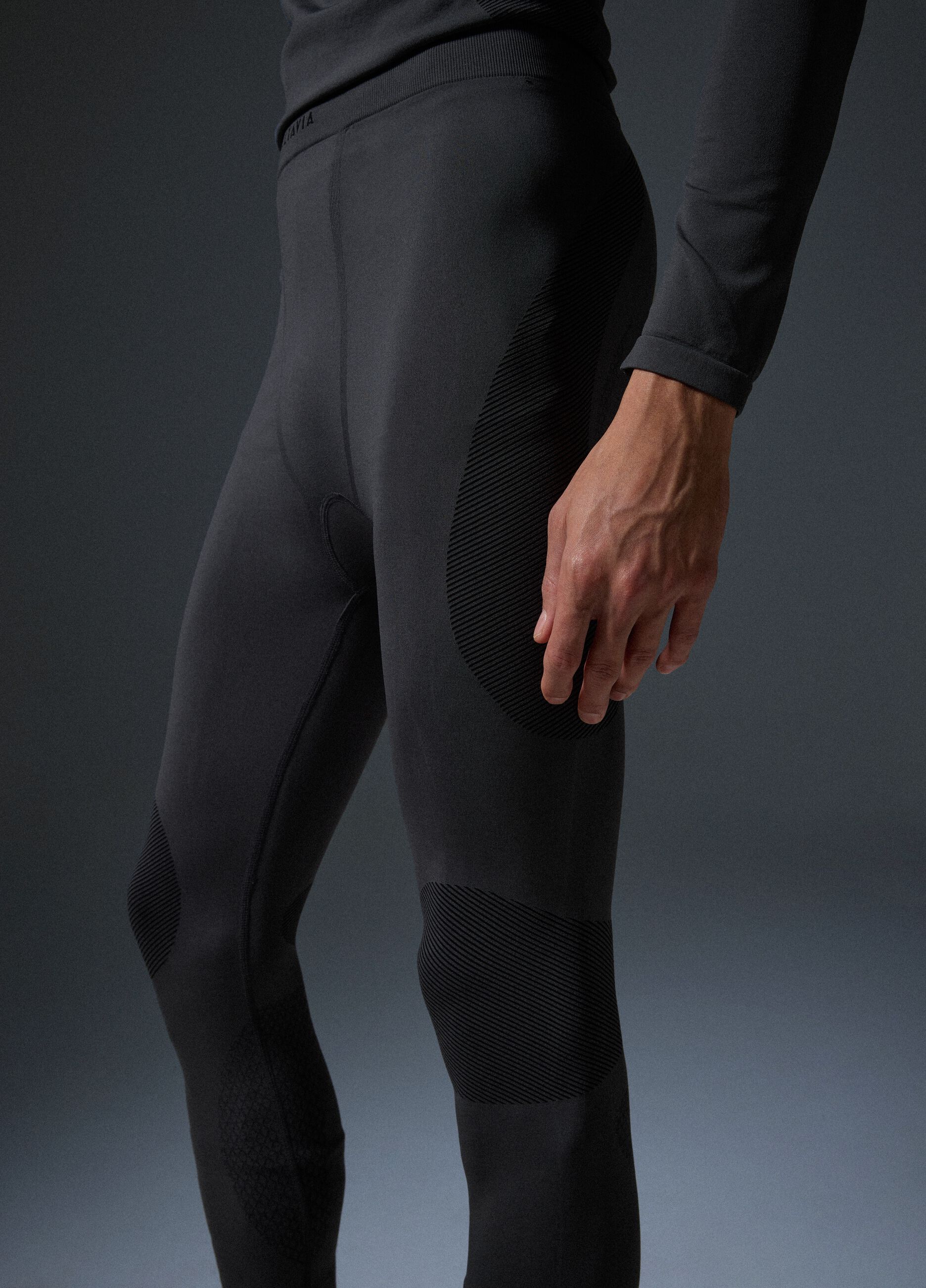 ALTAVIA WITH DEBORAH COMPAGNONI Seamless Thermal Leggings, 2-Way Stretch