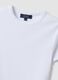 White fitted short-sleeve stretch cotton T-shirt_5