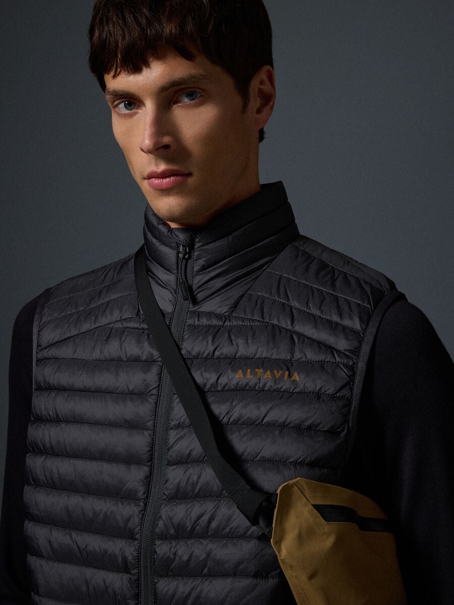 Ultralight Padded Windproof Gilet ALTAVIA WITH DEBORAH COMPAGNONI_2