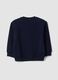 Sweatshirt oversize azul em puro algod&atilde;o org&acirc;nico com estampado_2