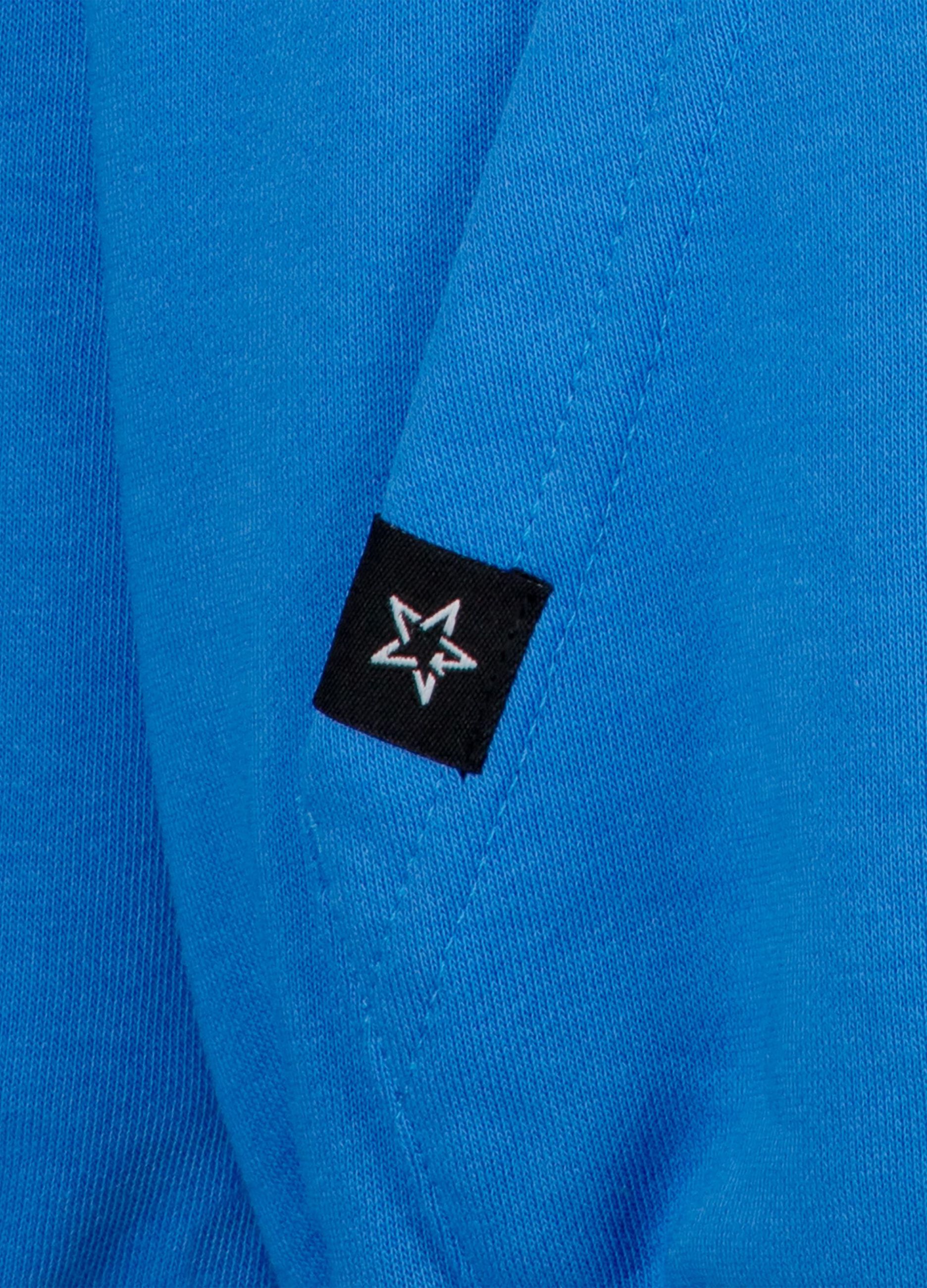 Sweatshirt with hood and mini logo print