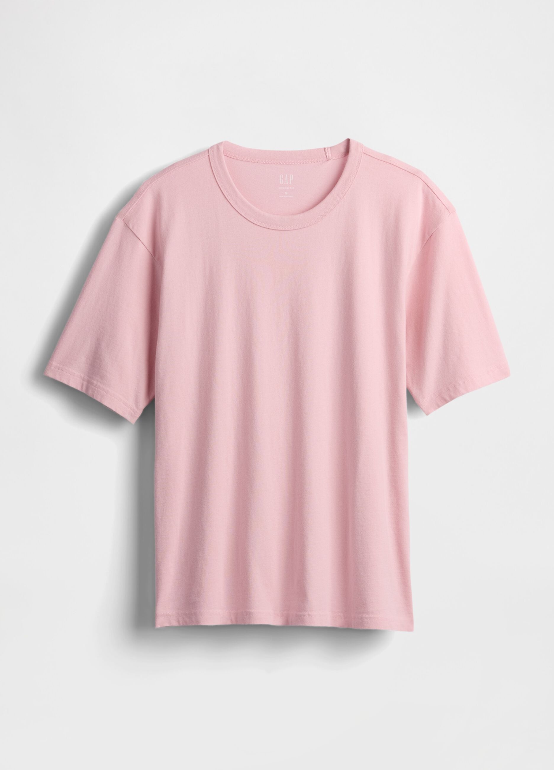 Rosa T-Shirt aus reiner Baumwolle