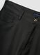 Black stretch cotton Bermuda shorts_5