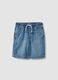 Blue denim boys&rsquo; cotton-blend straight-fit shorts_3