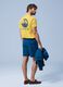 Yellow ALTAVIA SAILING T-shirt in stretch cotton blend_1
