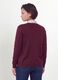 Red viscose-blend cardigan with buttons, regular fit_3