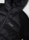 Black Padded Knit Jacket_7