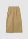 Midi skirt with pleats_4