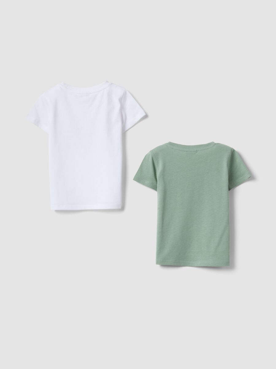 2er-Pack mehrfarbige T-Shirts aus reiner Baumwolle f&uuml;r Baby-M&auml;dchen_1