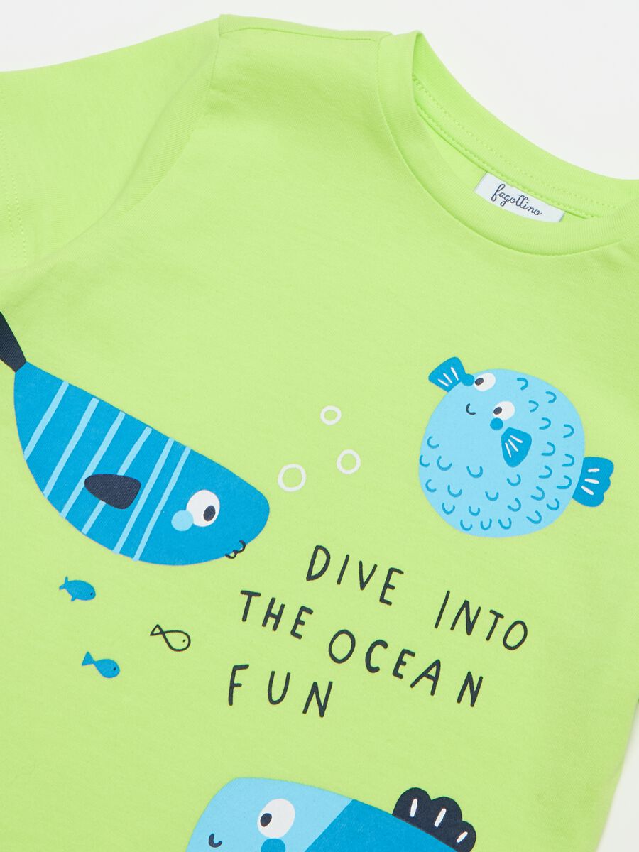 T-shirt with sea animals print_2