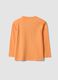 Oranges Oversized-T-Shirt aus reiner Baumwolle mit Skate-Print f&uuml;r Jungen_1