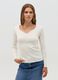 Long-sleeved T-shirt with sweetheart neckline_1