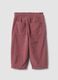 Rosa Cordhose mit elastischem Bund_1