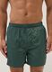 Green swim shorts with elasticated waistband_1