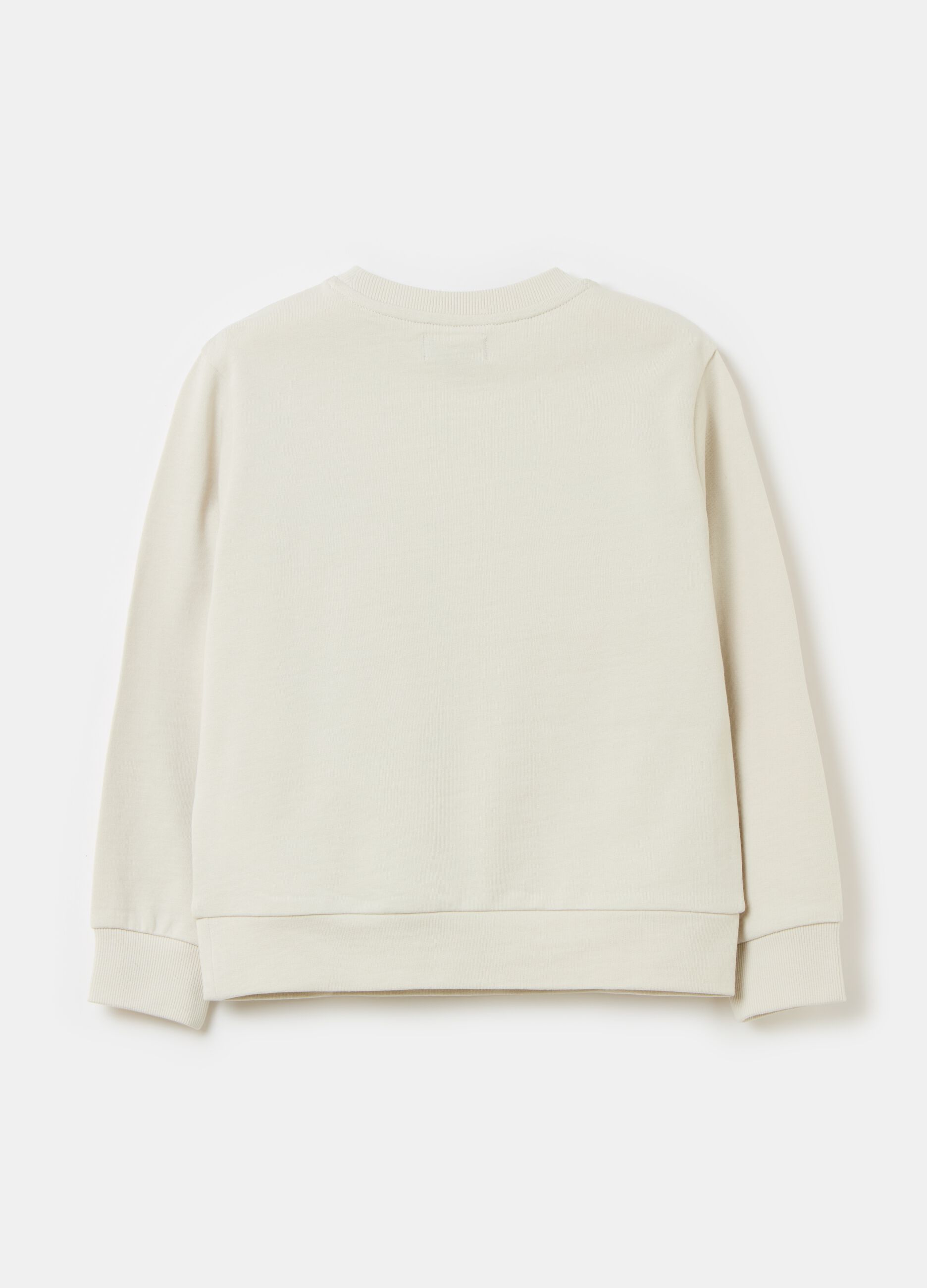 Sweatshirt in cotton with print
