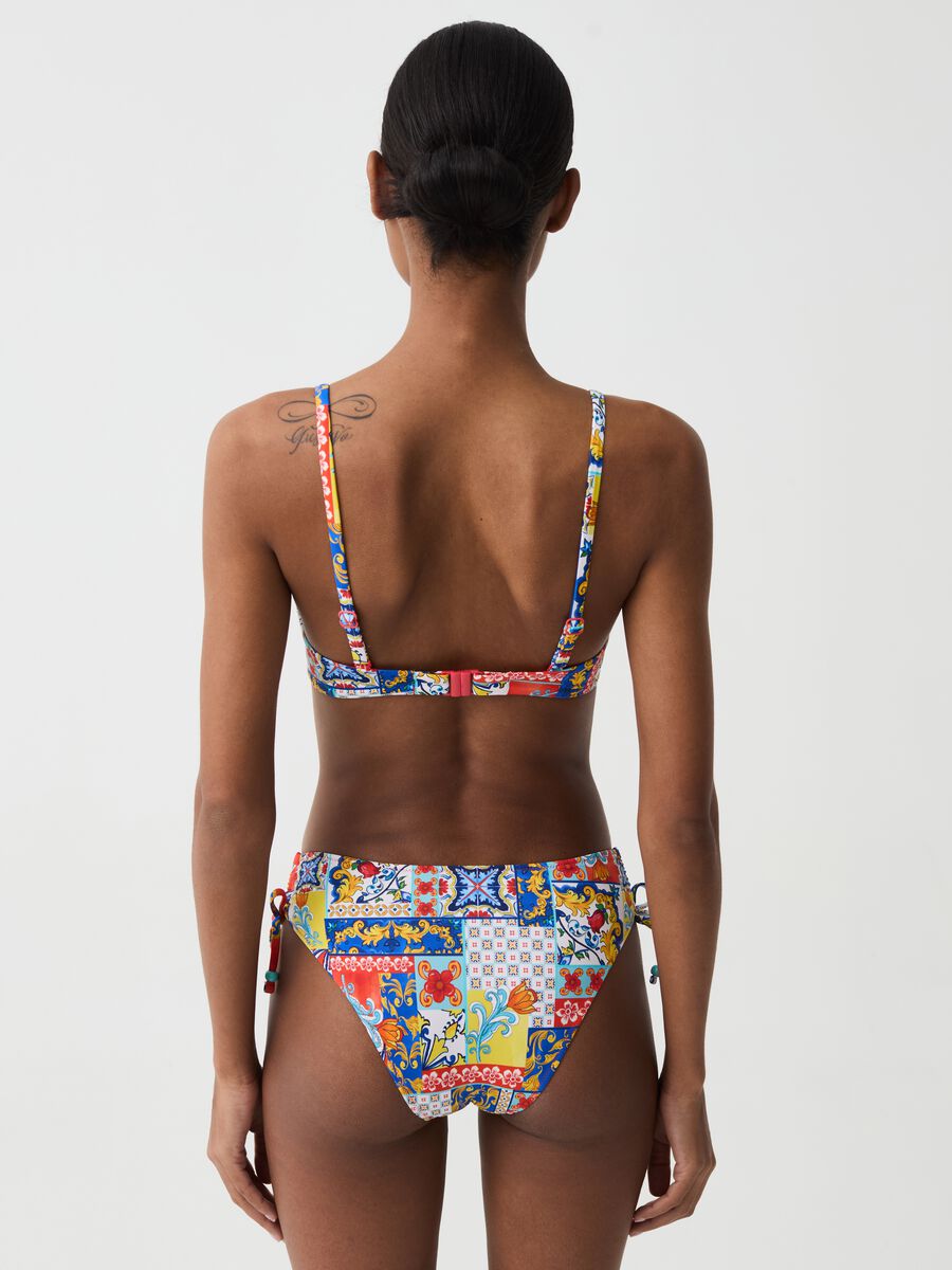 Bralette bikini top with drawstring_2