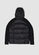 Black Padded Knit Jacket_5