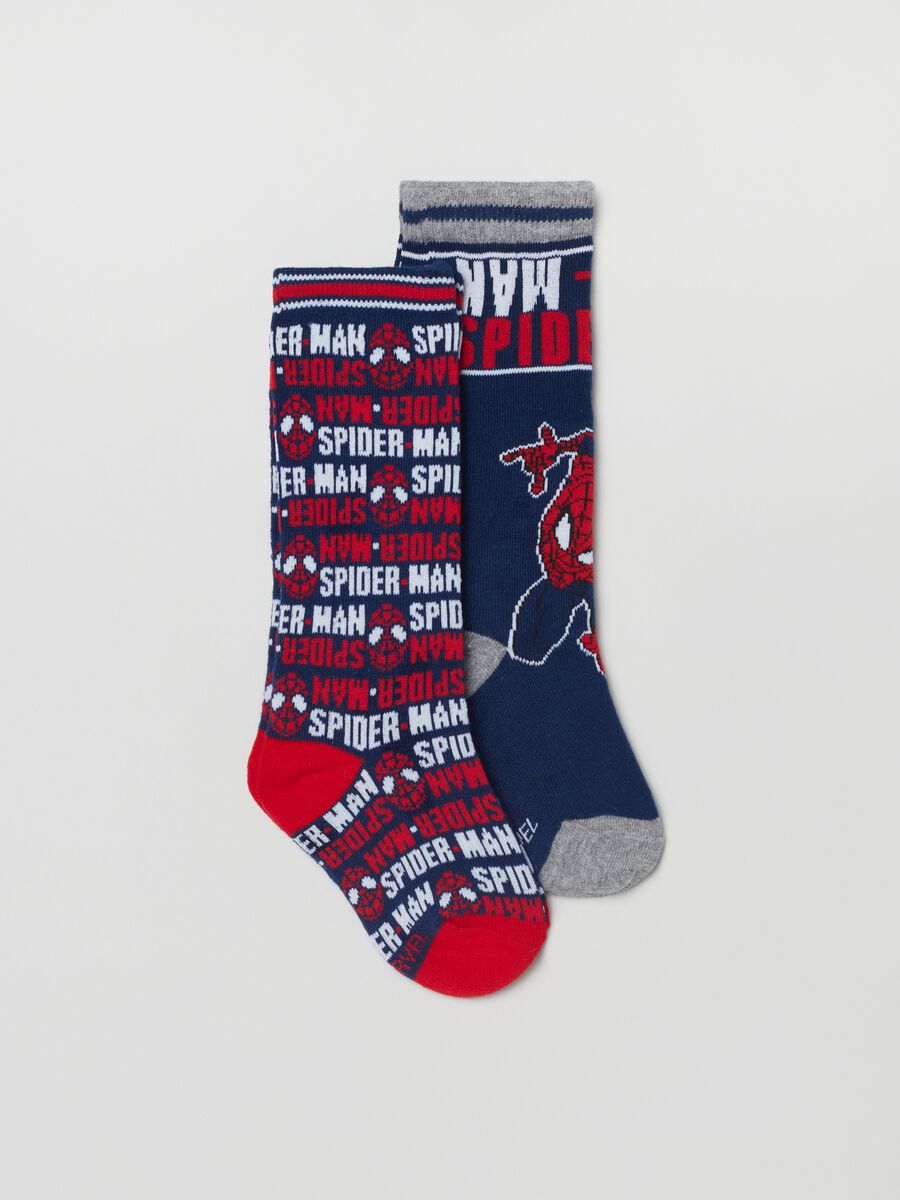 Two-pair pack socks with Spider-Man design_0
