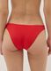 Rote Bikinihose aus elastischem Material_2
