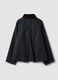Blue cotton-blend parka with velvet collar_6