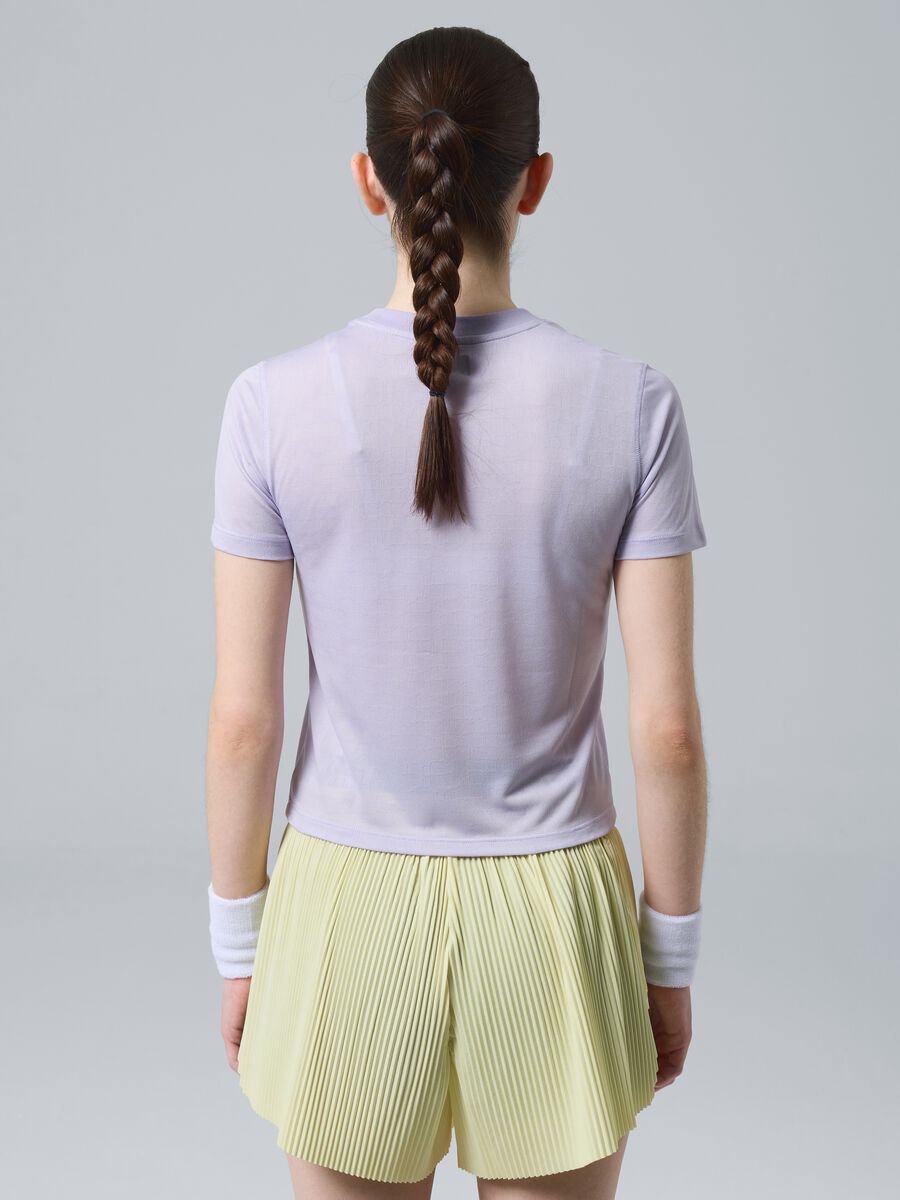 Violettes technisches Sport-T-Shirt ALTAVIA COURT_2