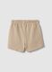 Grey pure cotton shorts for toddler regular fit_1