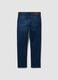 Dark blue stretch cotton denim jeans, regular fit_6