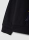 Sweatshirt preta 100% algod&atilde;o com estampado K-Pop Demon Hunters para menina_2