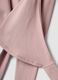 Wrap top rosa in cotone elasticizzato a costine ALTAVIA STUDIO_6