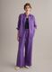 Purple pure linen regular fit shirt_1