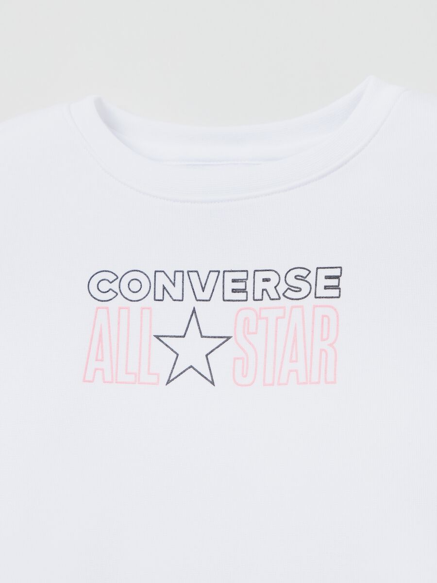 Sweatshirt with round neck and All Star logo_1