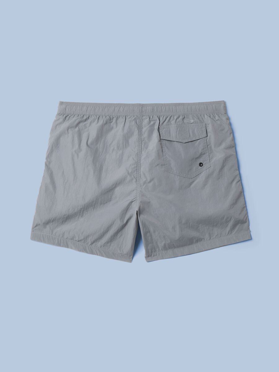ALTAVIA SAILNG graue Boxer-Badeshorts mit elastischem Bund_5