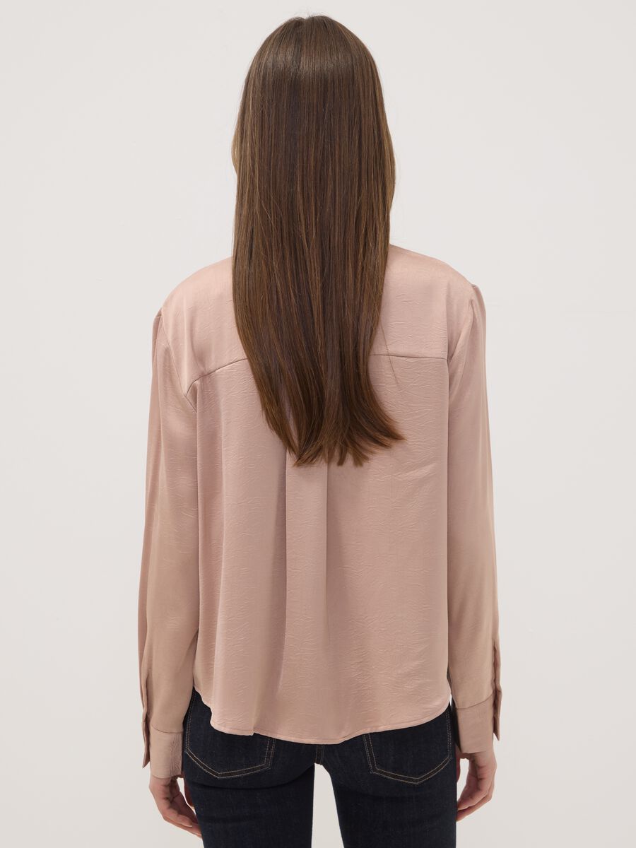 Camicia rosa regular fit con colletto classico_3