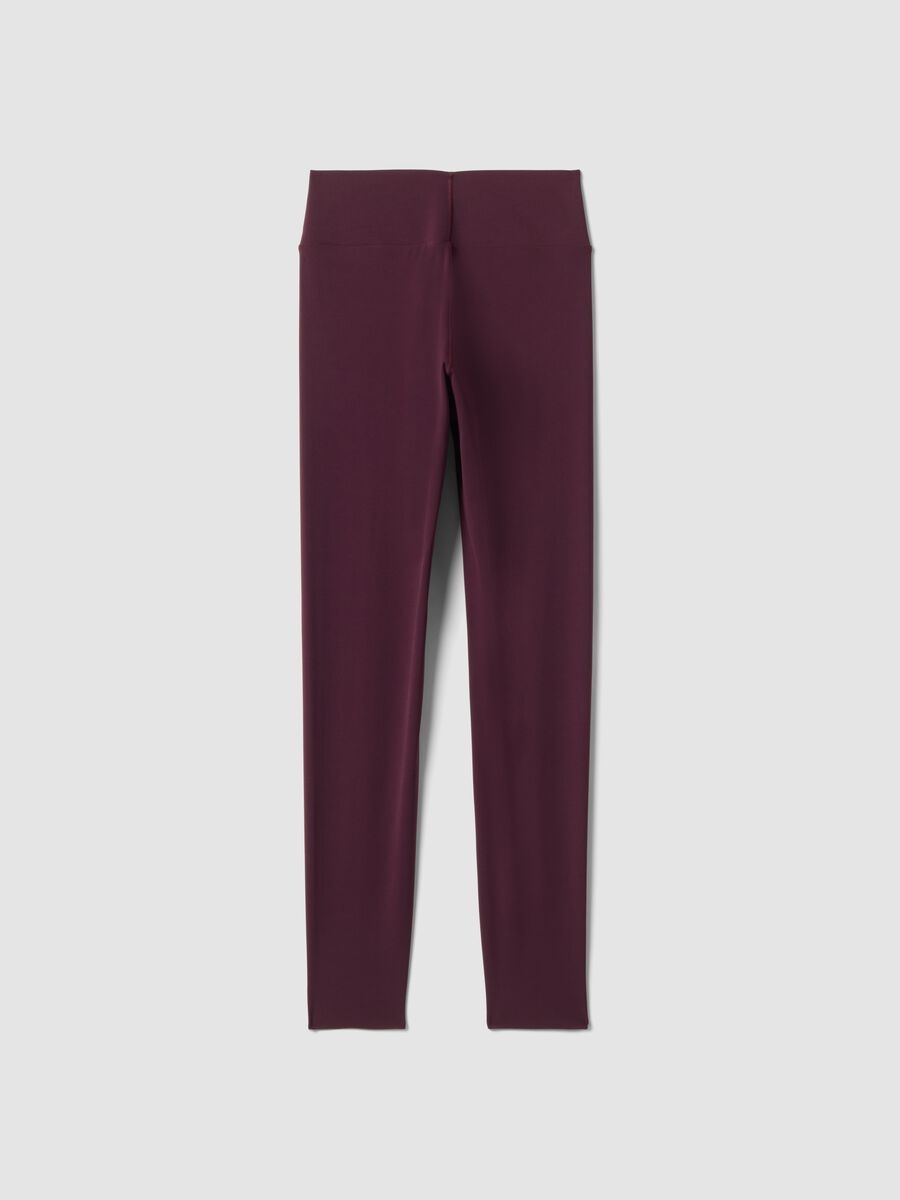 Violette Slim-Leggings aus Stretchmaterial mit Regular-Bund &ndash; ALTAVIA STUDIO_6