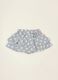 Saia azul &agrave;s bolinhas para beb&eacute; menina_0