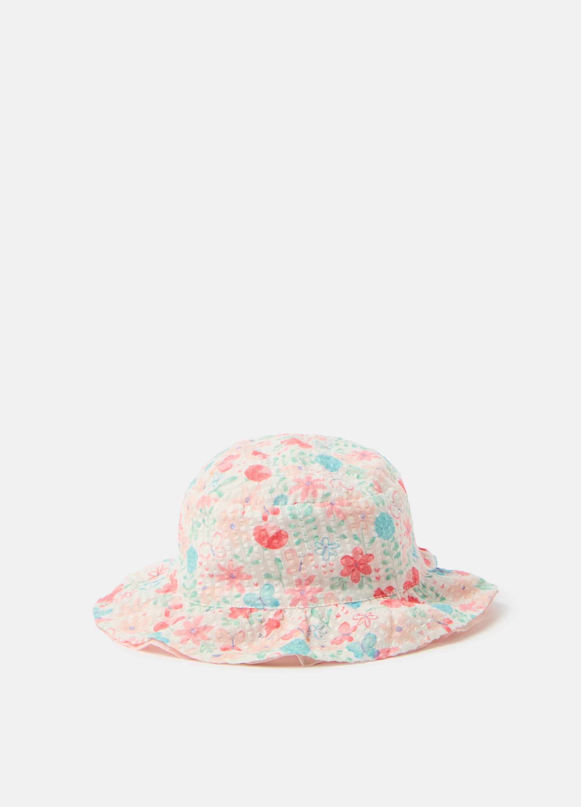 Double-sided hat in cotton