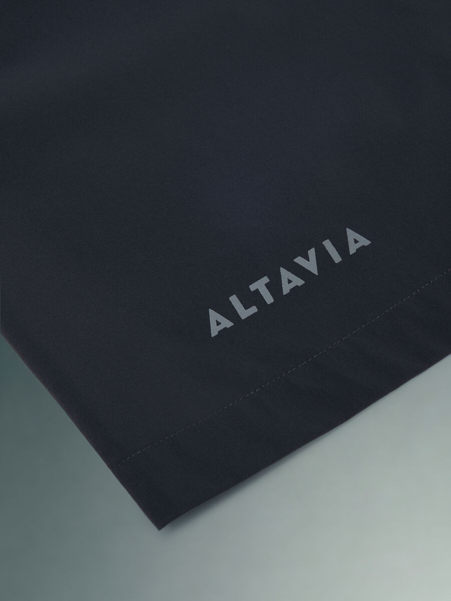 Black ALTAVIA BIKE technical shorts in stretch fabric_7