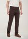 Brown pure cotton straight-fit jeans_3