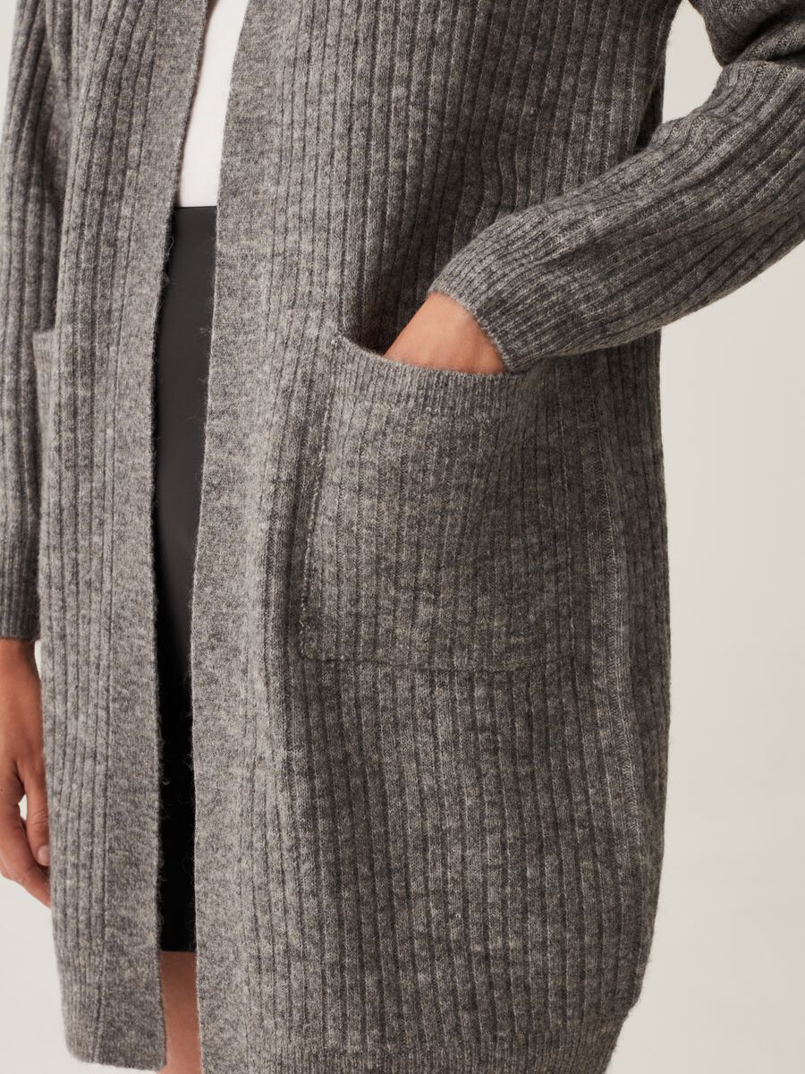 3/4 length cardigan with pockets_3