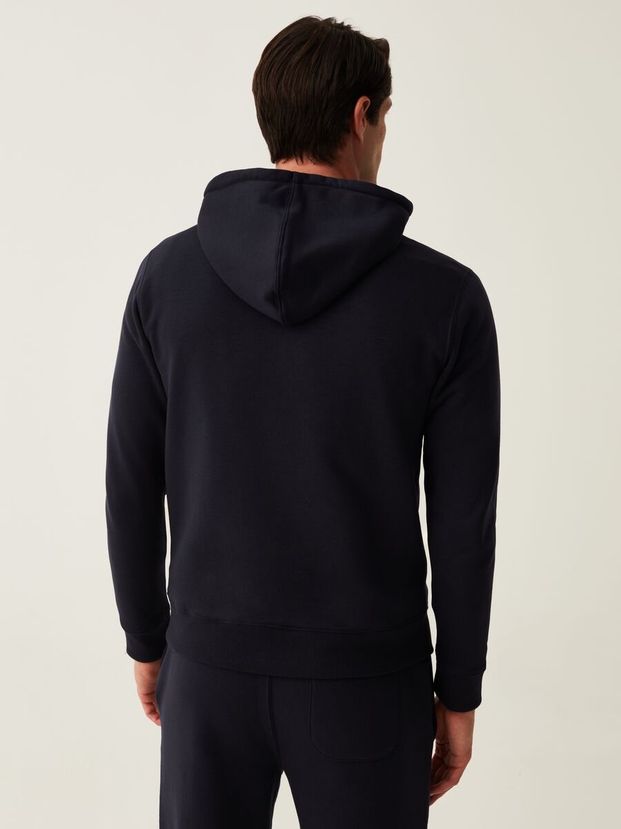 Full-zip plush hoodie_2