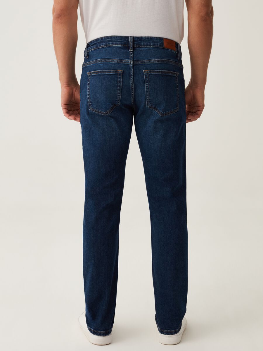 Slim-fit jeans with discolouring_2