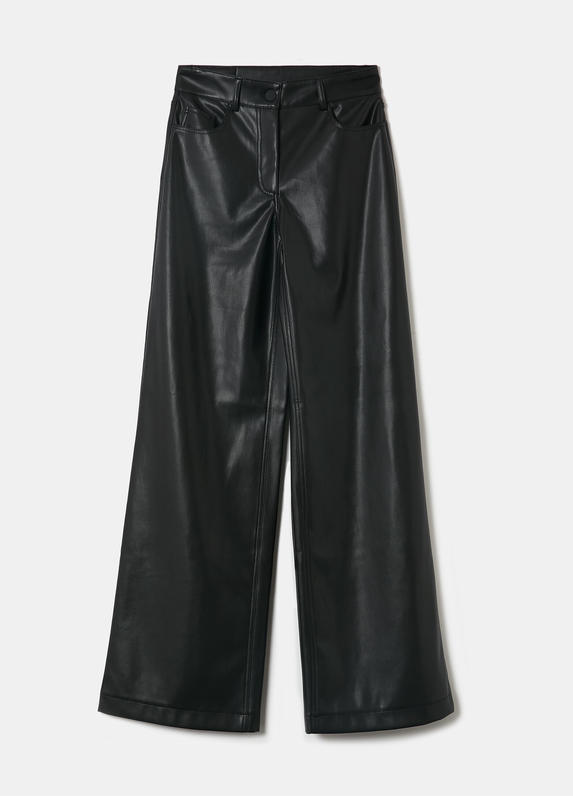 Wide-leg trousers with shiny effect_4