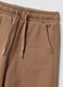 Pantaloni culotte marroni in puro cotone organico per bambina_2