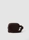 Brown stretch-fabric crossbody bag_2