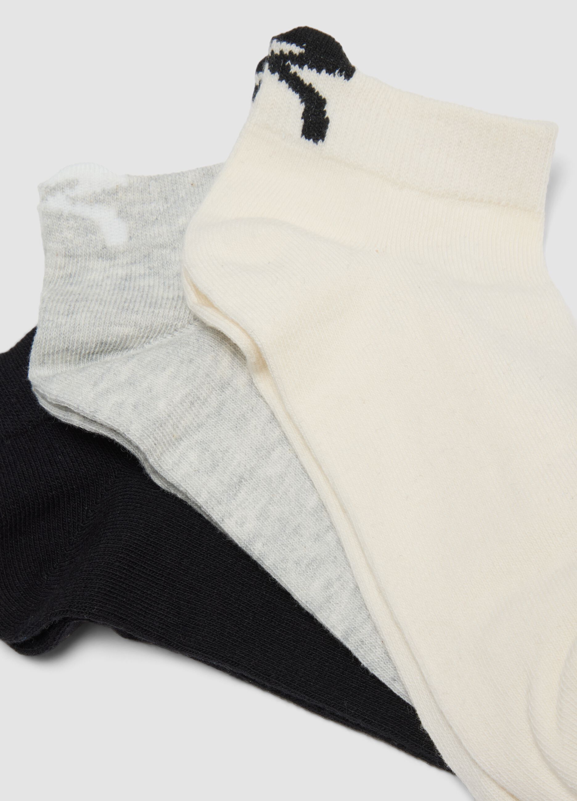 5er-Pack Kn&ouml;chelsocken aus Bio-Baumwollmix